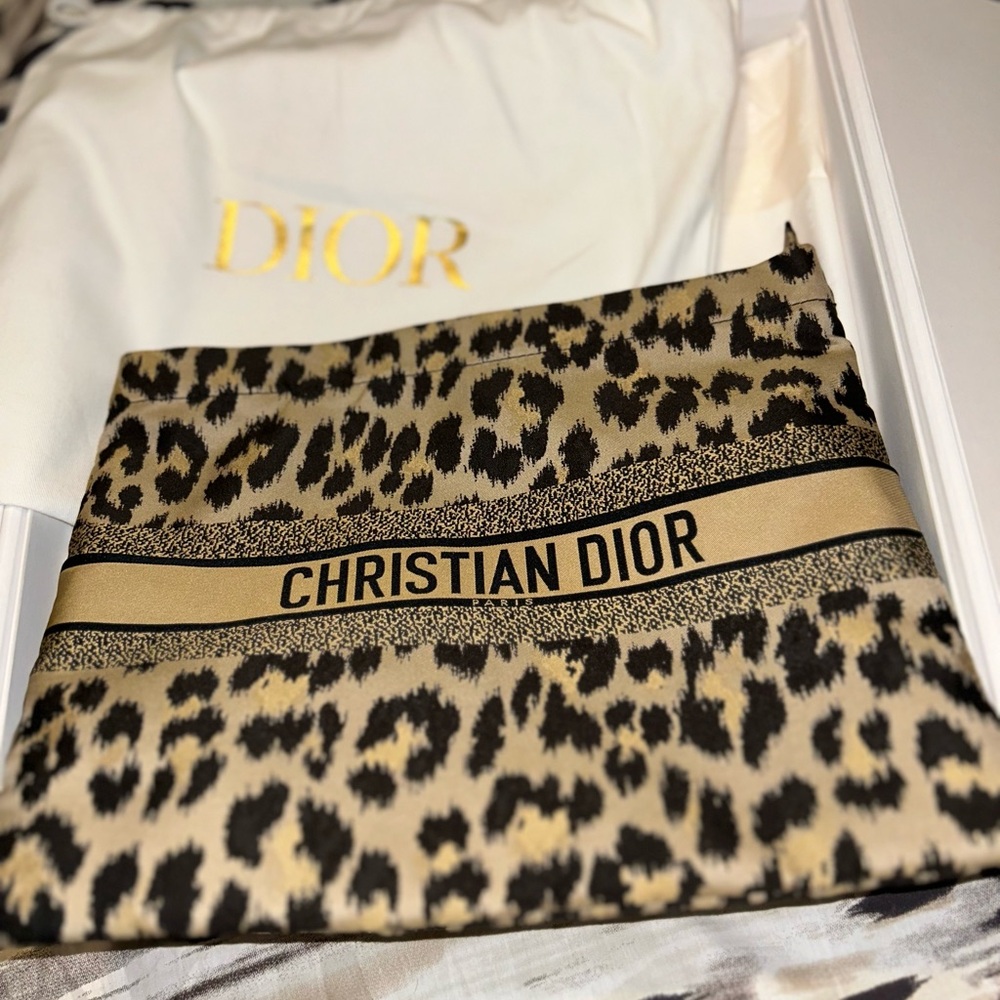 Dior Fabric Pouch